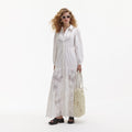 White Cotton Maxi Dress