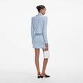 Blue Check Cardigan
