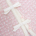 Pink Bow Boucle Jacket