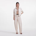 Cream Lightweight Denim Jacket