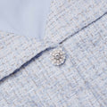 Blue Boucle Top