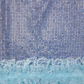 Blue Crystal Chainmail Mini Skirt