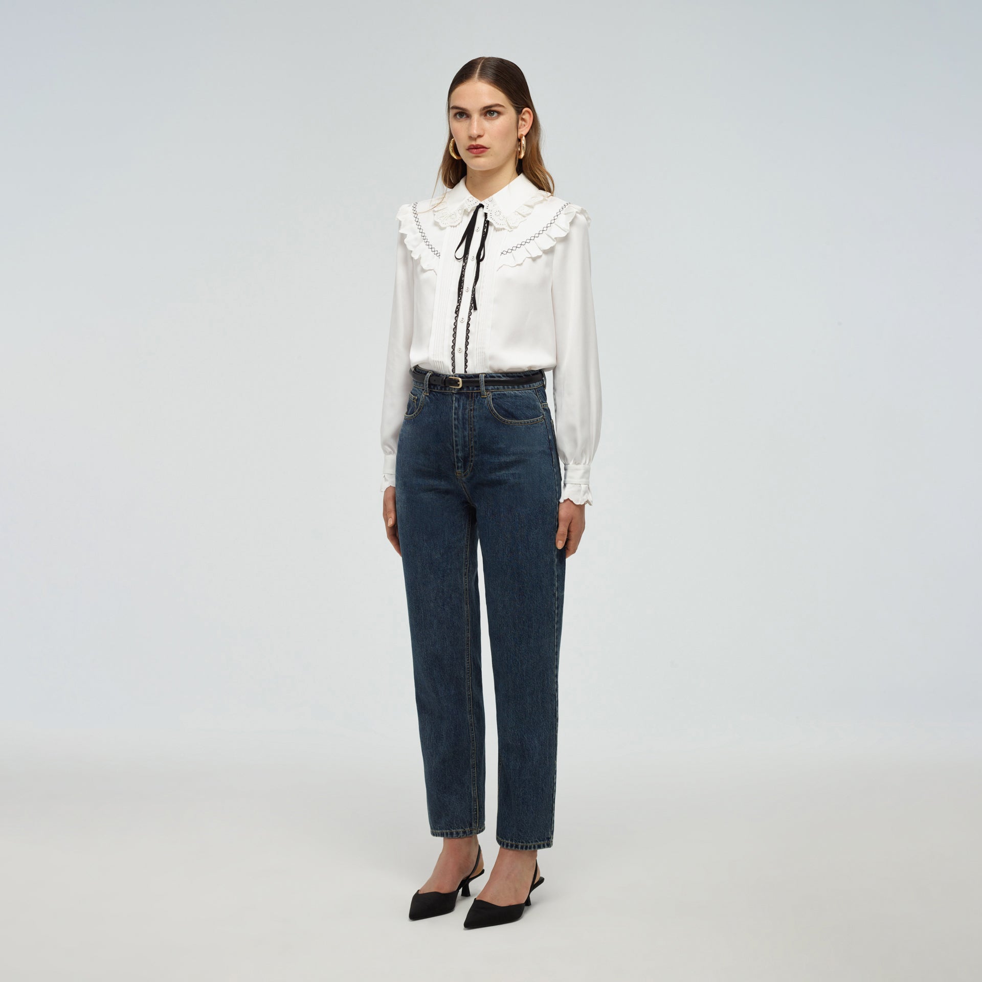 Frill Yoke Shirt