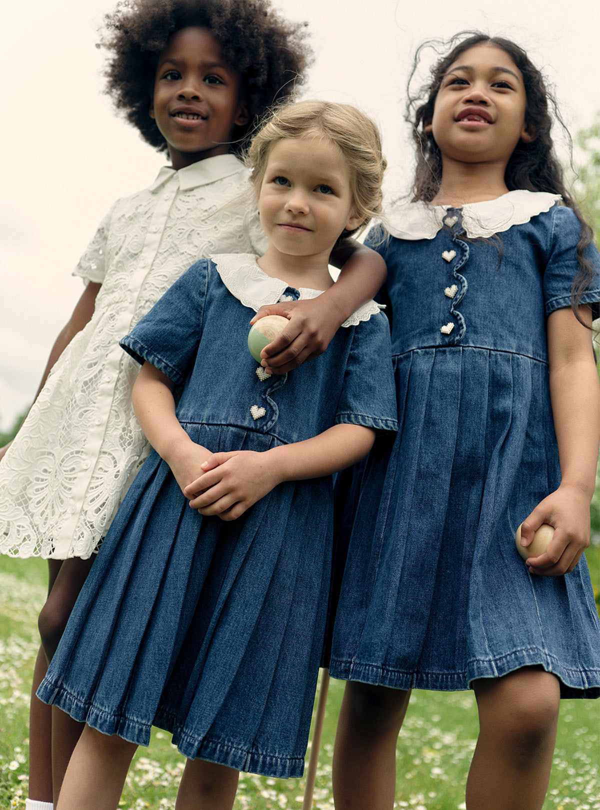 Blue Denim Mini Dress