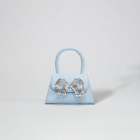The Bow Micro in Blue with Diamanté