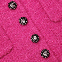 Fuchsia Boucle Jacket