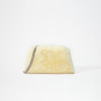 Yellow Fluffy Bow Mini Bag