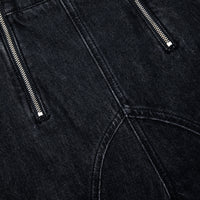 Black Stitch Detail Jeans