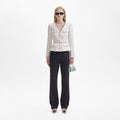 Cream Boucle Tailored Jacket