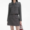Metallic Boucle Jacket