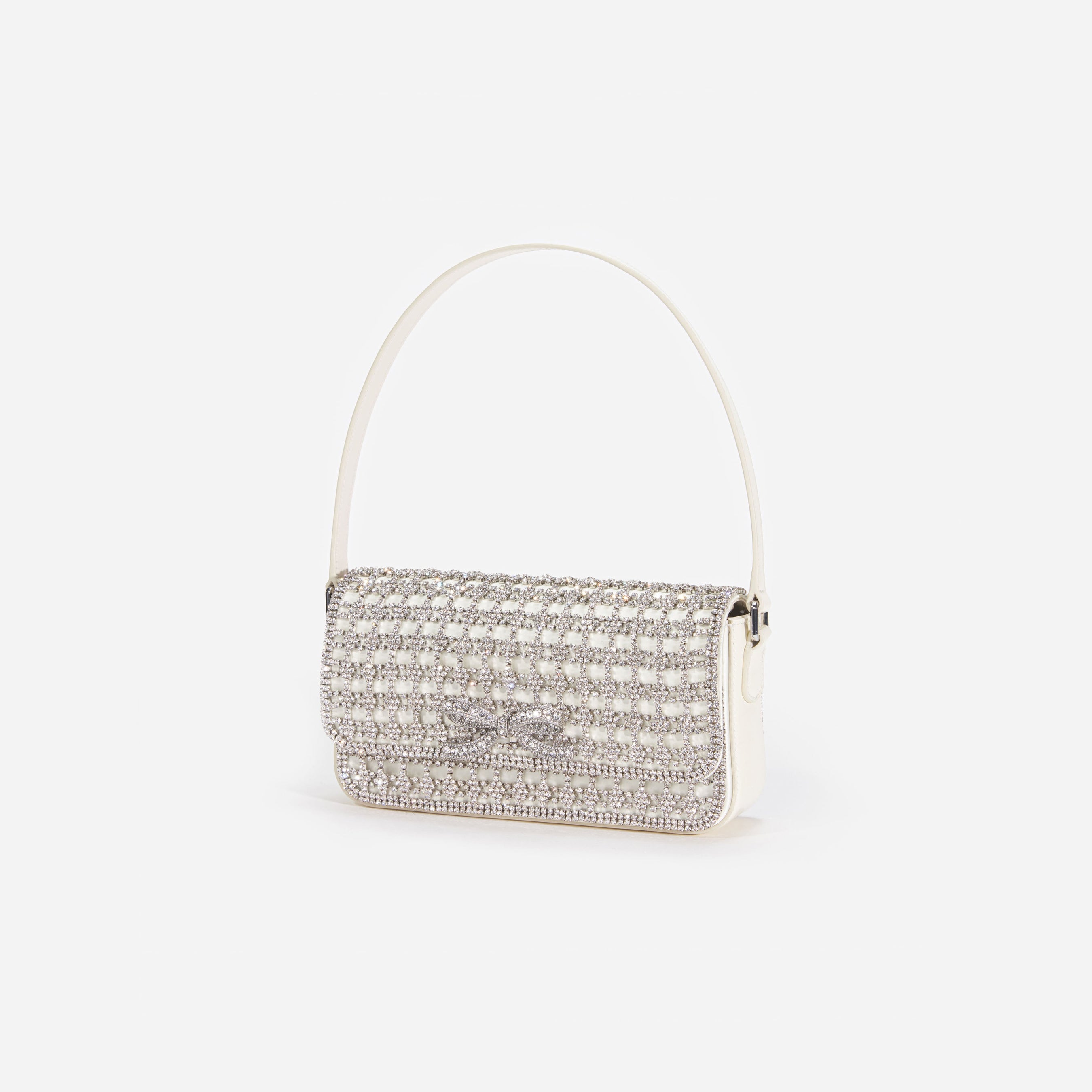 Champagne Crystal Baguette Bag