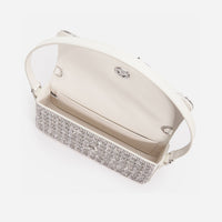 Champagne Crystal Baguette Bag