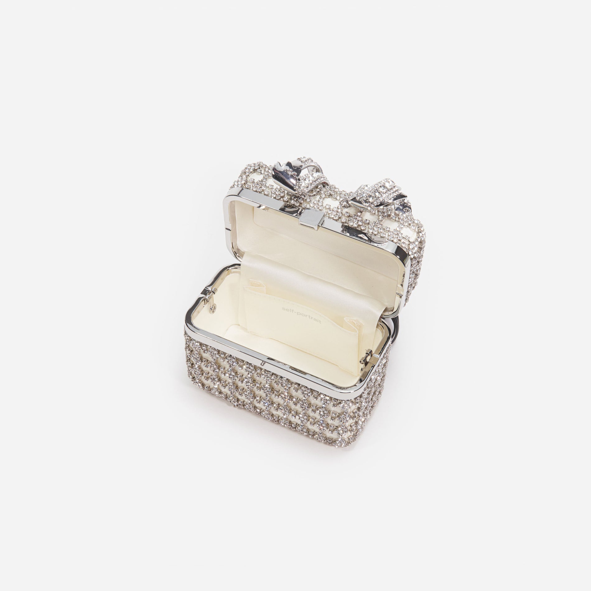 Champagne Crystal Vanity Case