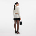 Cream Wool Cardigan
