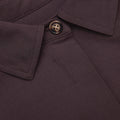 Brown Twill Jumpsuit