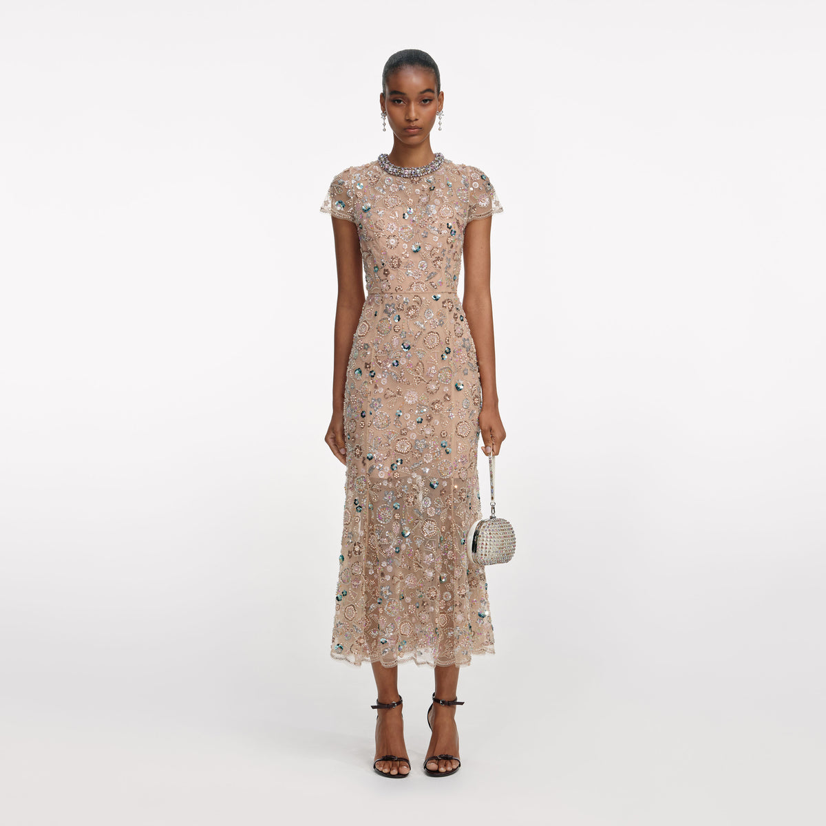 sachin and babi light blue dress Women's Tan/Beige Casual Dresses