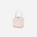 Pink Leather Micro Bag