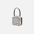 Silver Crystal Micro Bag