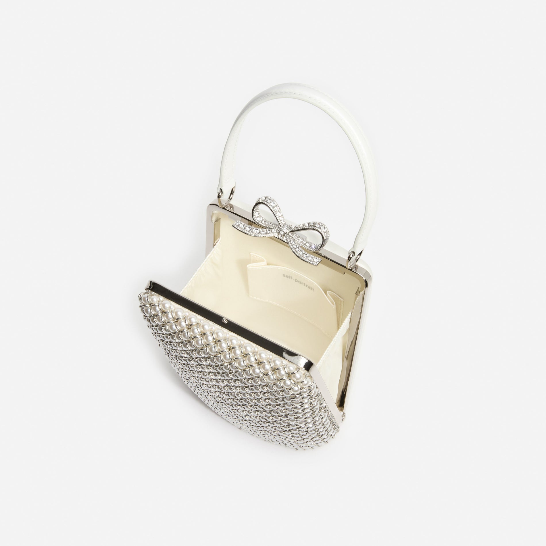 Pearl Embellished Mini Bag