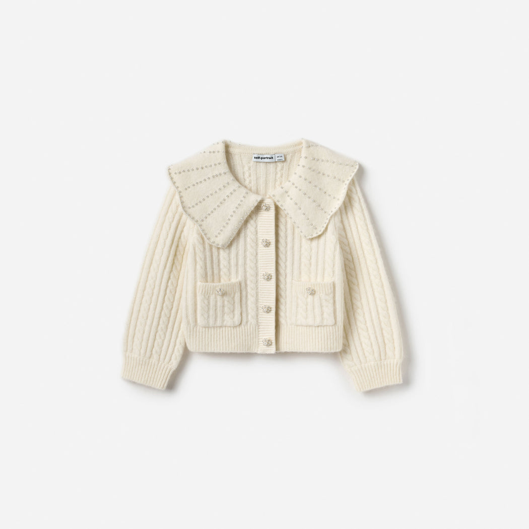 Cream Alpaca Cardigan