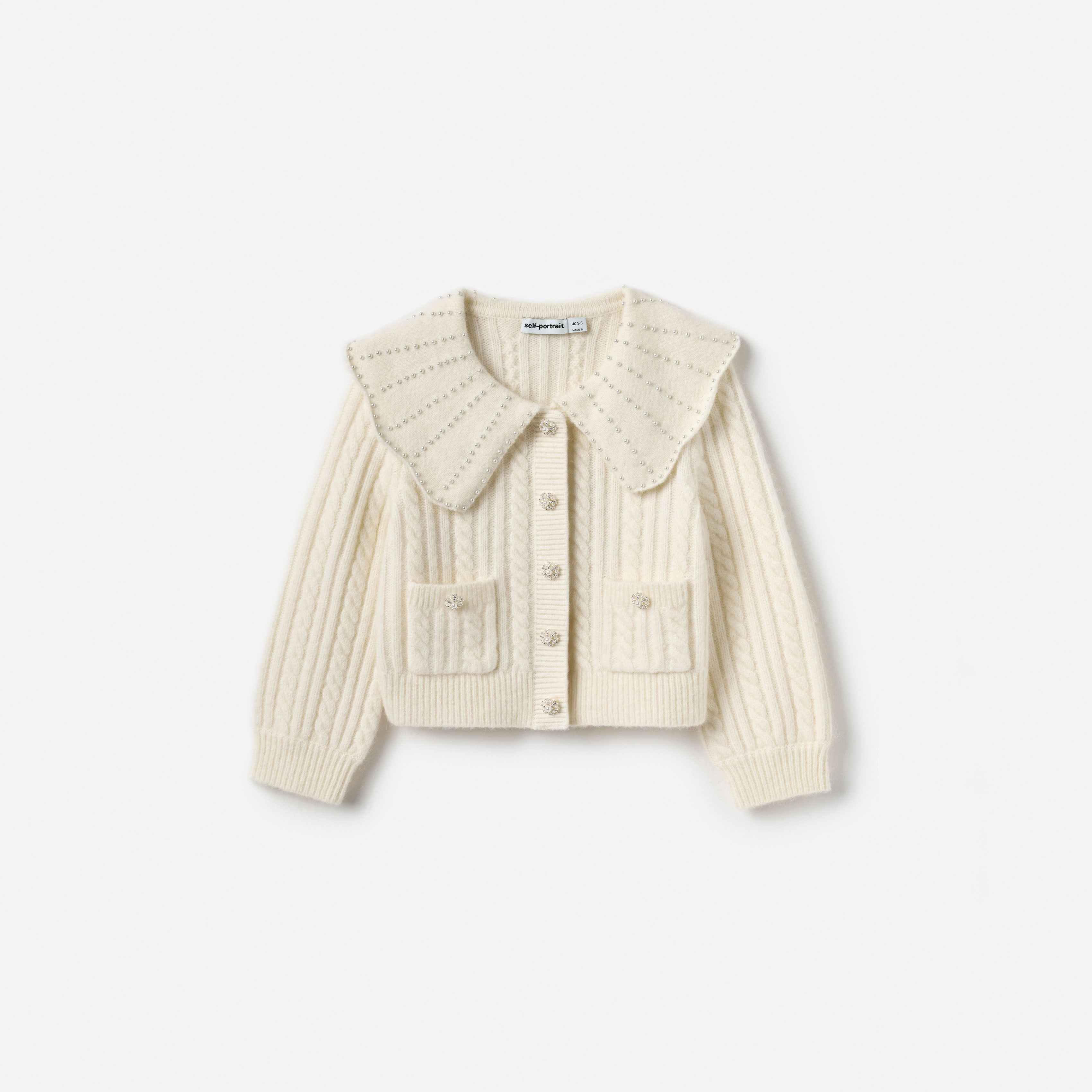 Cream Alpaca Cardigan