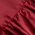 Burgundy Taffeta Dress