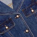 Denim Collared Mini Dress