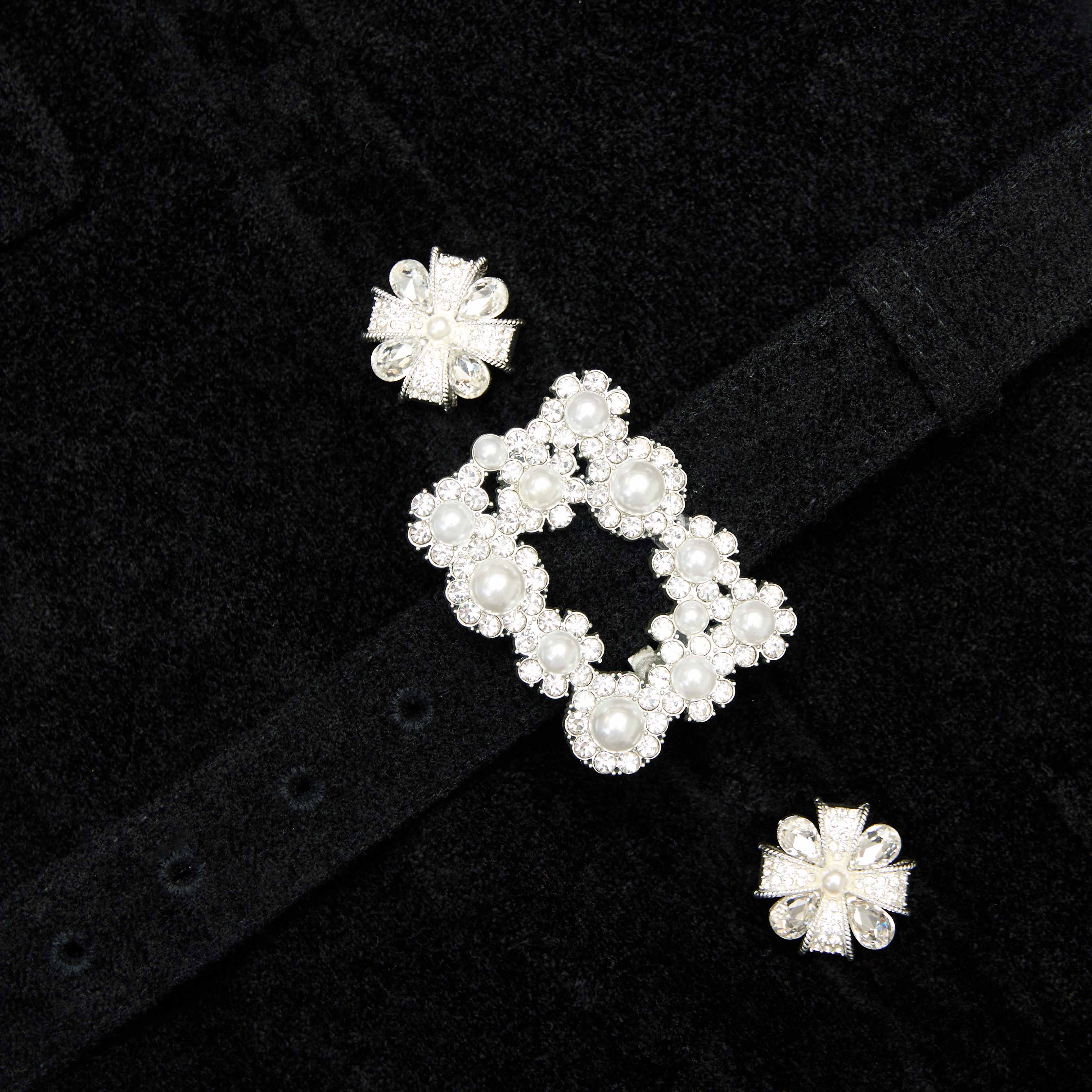 Black Chenille Knit Midi Dress