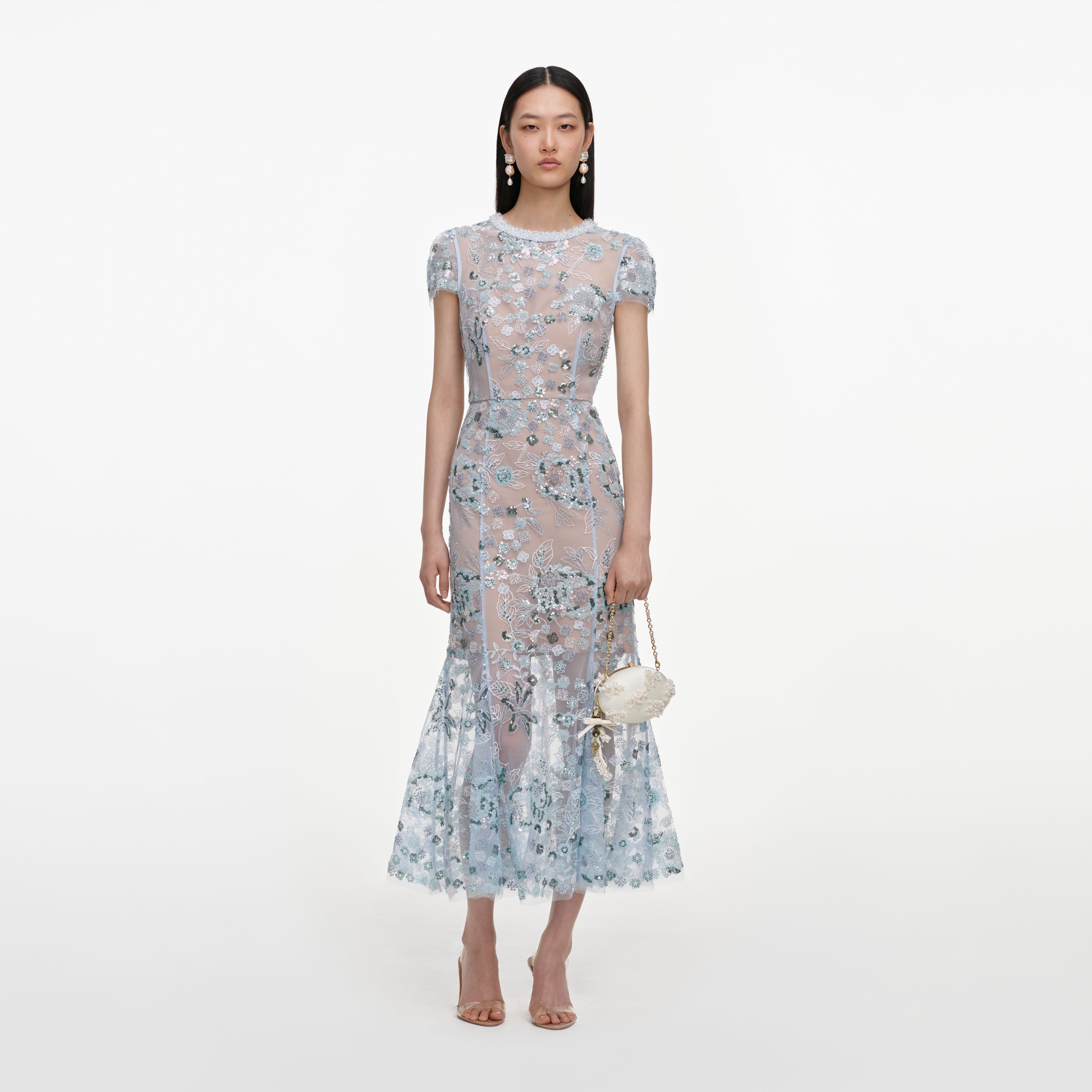 Vestidos midi de mujer – self-portrait-EU