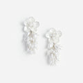 Pearl Flower Beaded Cluster Earring
