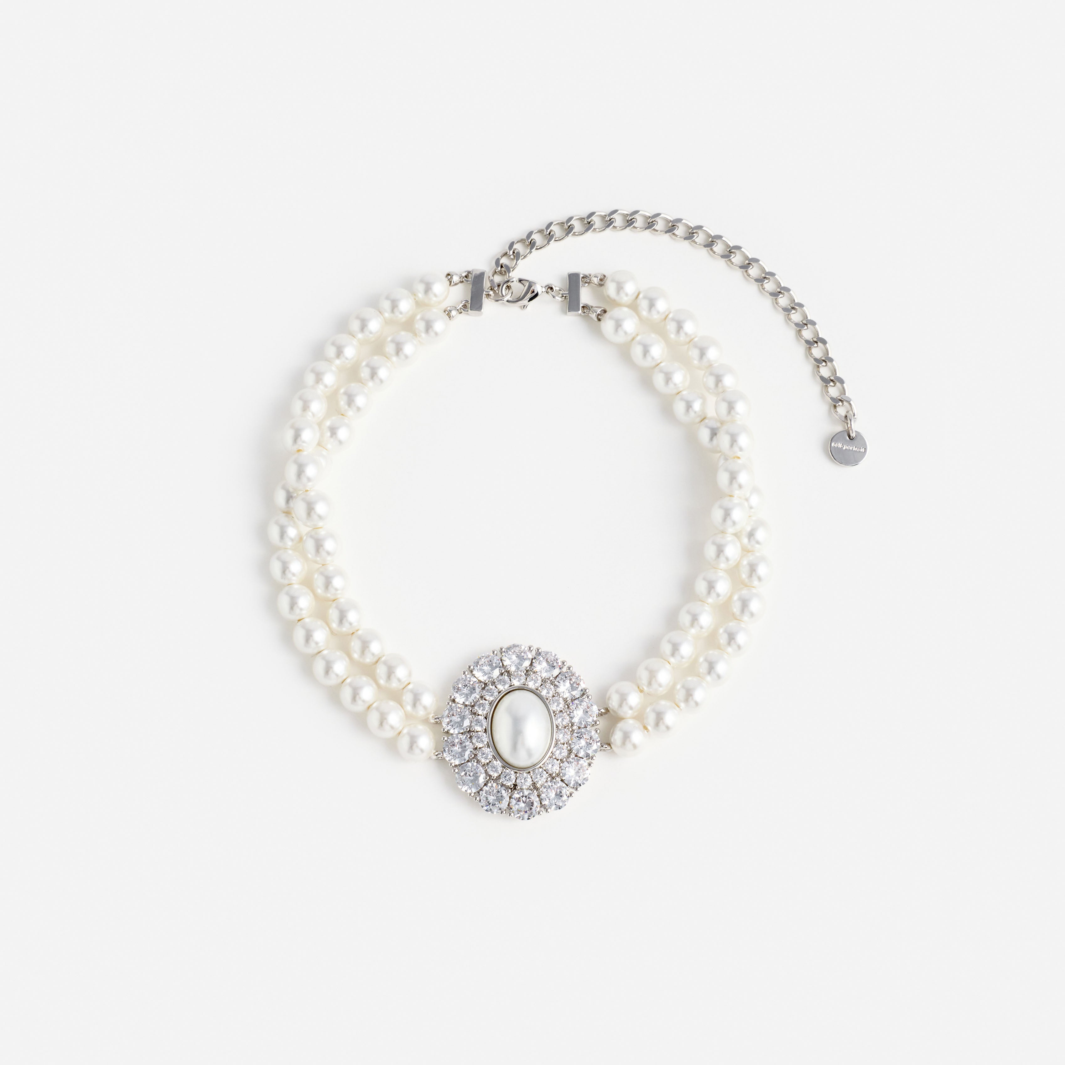 Pearl Crystal Choker