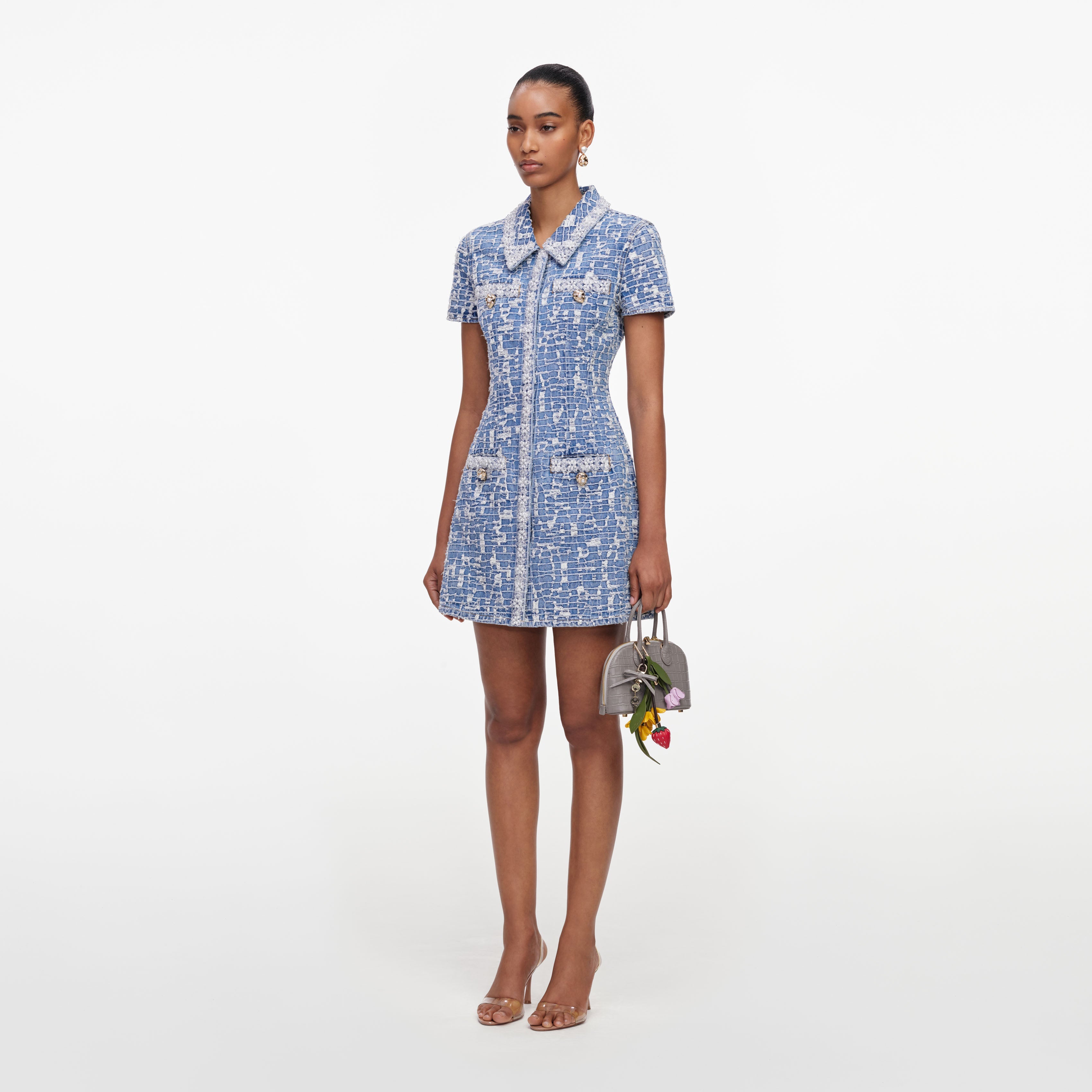 Denim Dresses | Womens Denim – self-portrait-EU