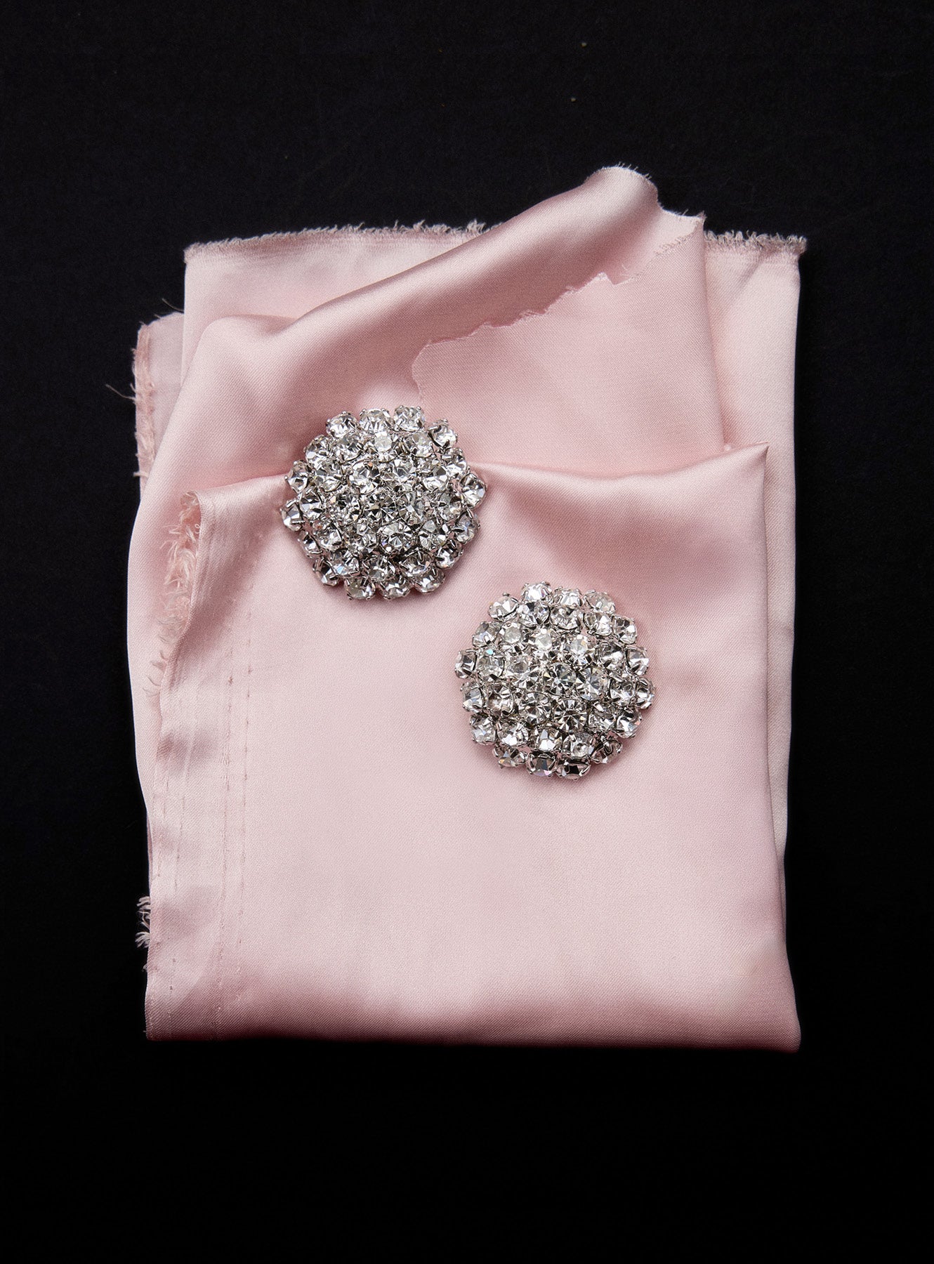 Crystal Flower Earrings