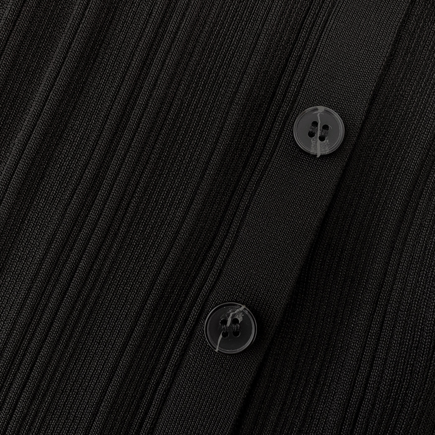 Black Knit Midi Dress