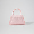 Pink Rhinestone Mini Bow Bag