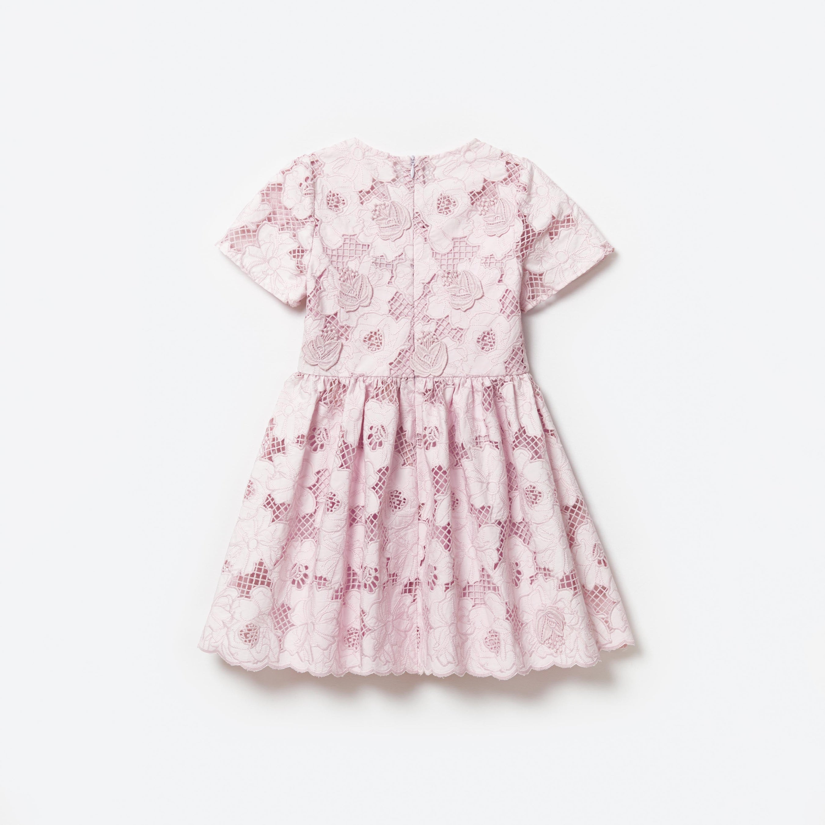 Lilac Lace Mini Dress