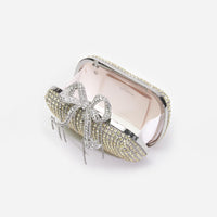 Champagne Chainmail Clutch Bag