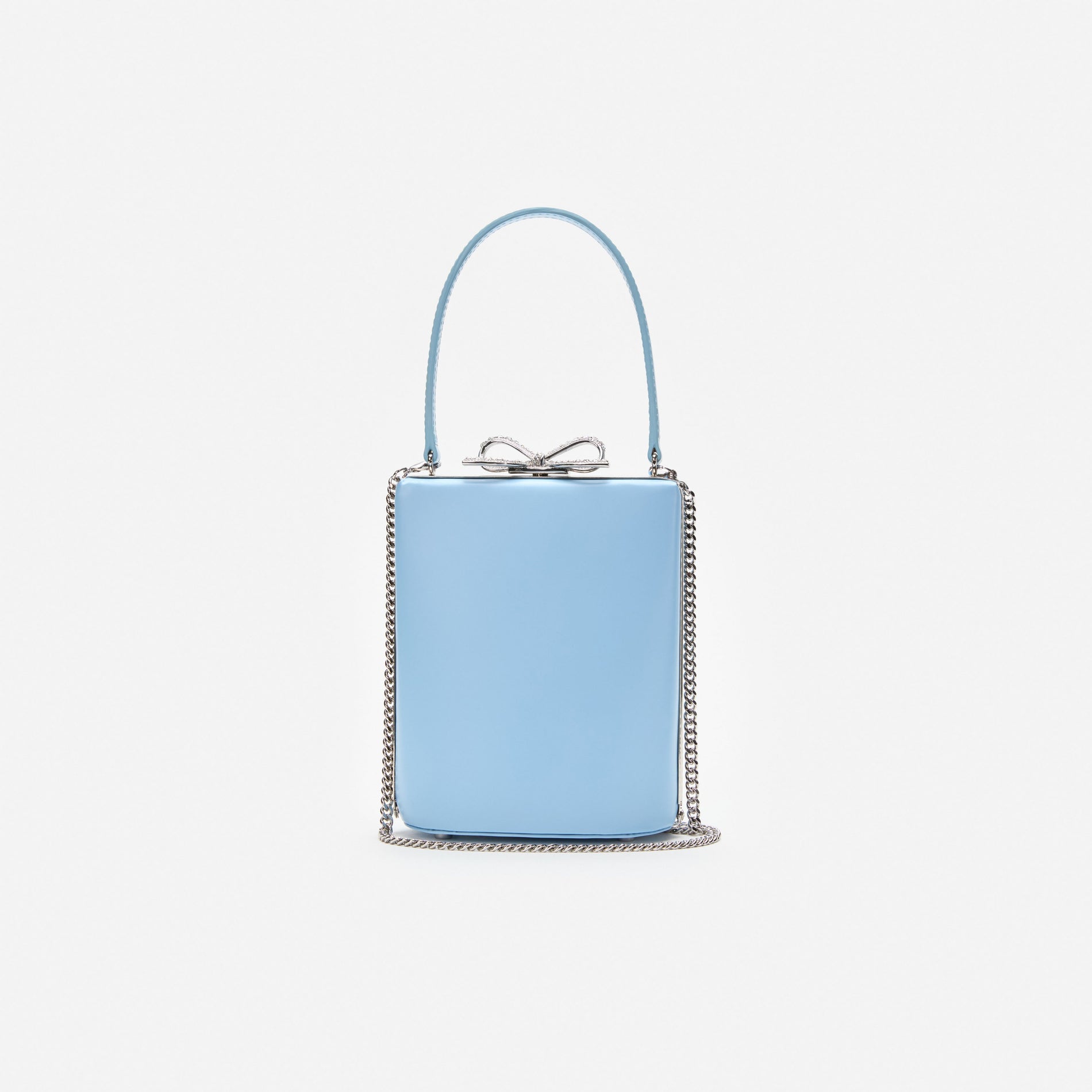 Blue Leather Bag