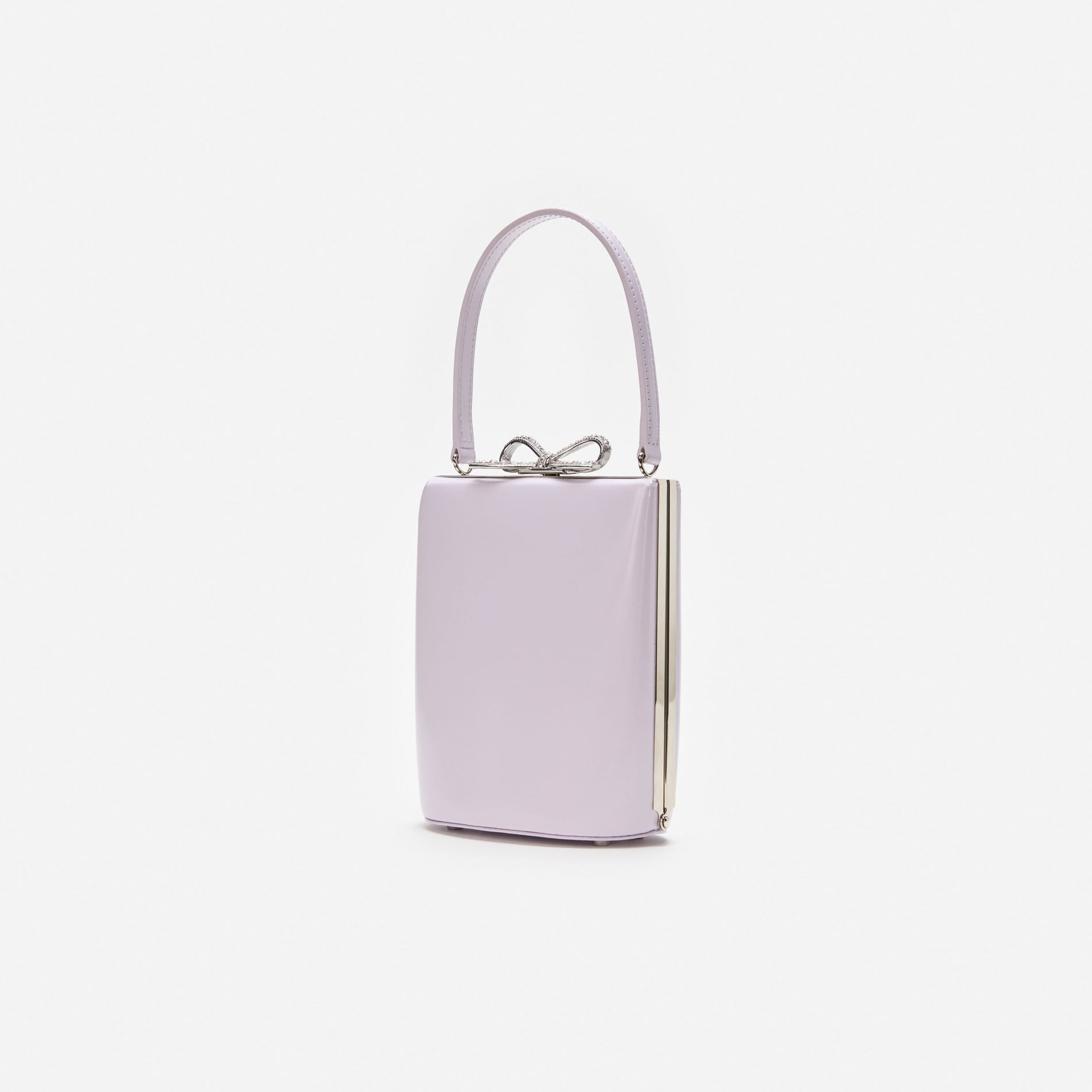 Lilac Leather Bag