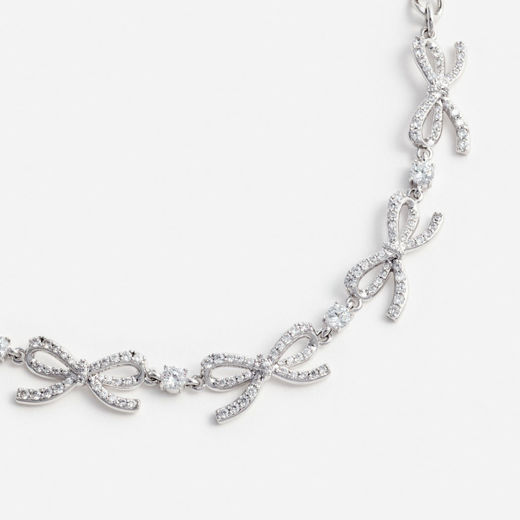 Crystal Bow Bracelet