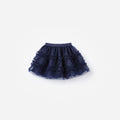 Navy Tulle Bow Skirt