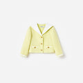 Yellow Boucle Jacket