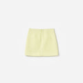 Yellow Boucle Skirt
