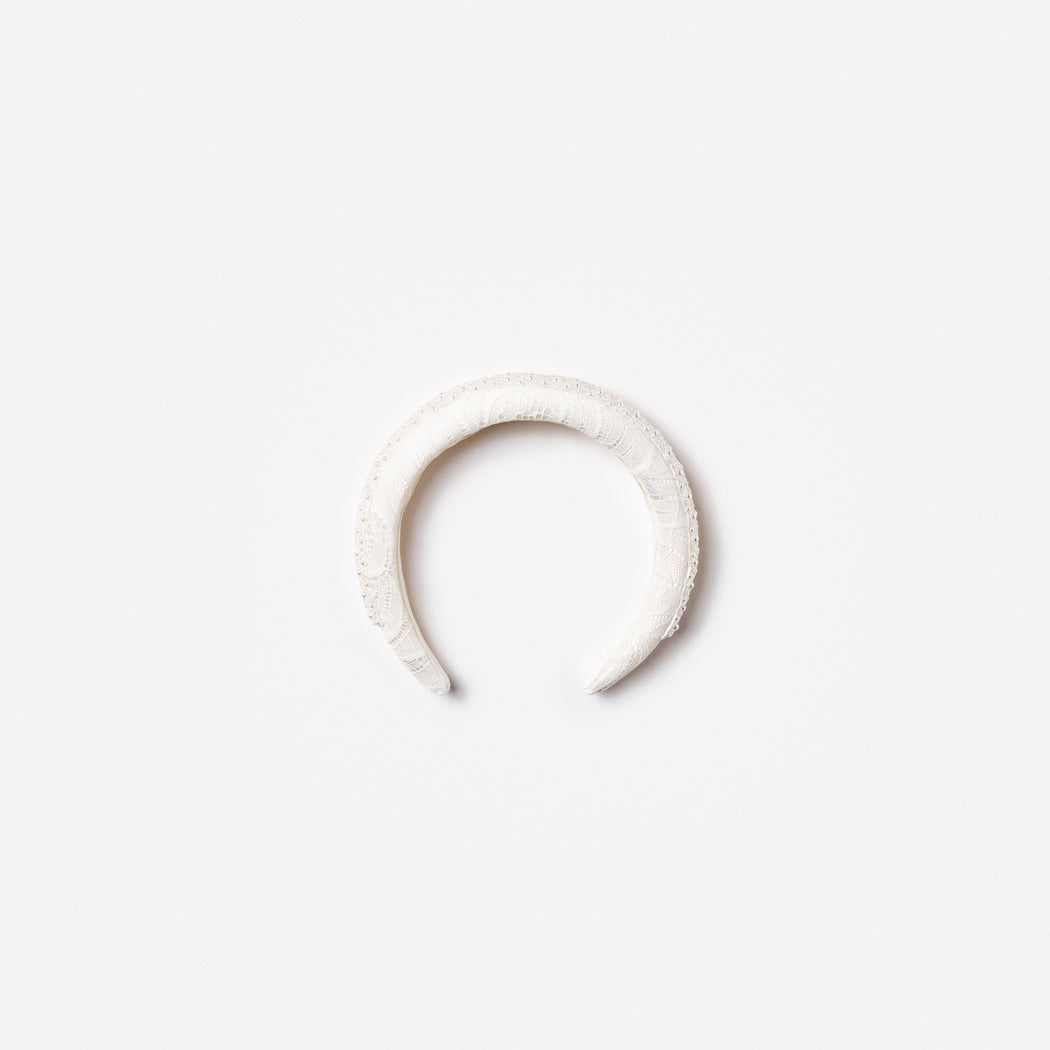 White Lace Headband