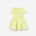 Yellow Cotton Broderie Dress