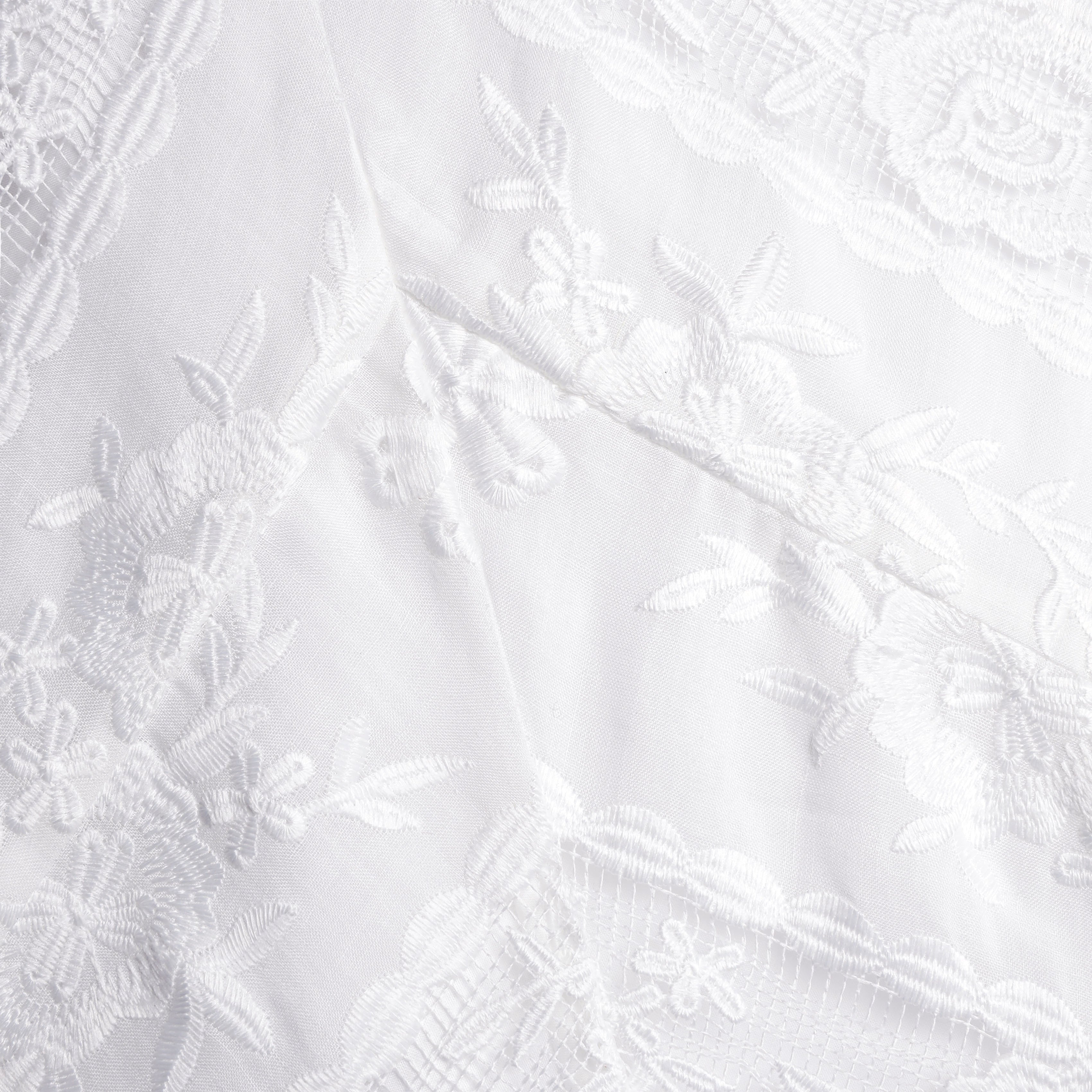 White Ramie Sleeveless Midi Dress