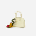 Lizard Leather Toast Yellow Mini Bag