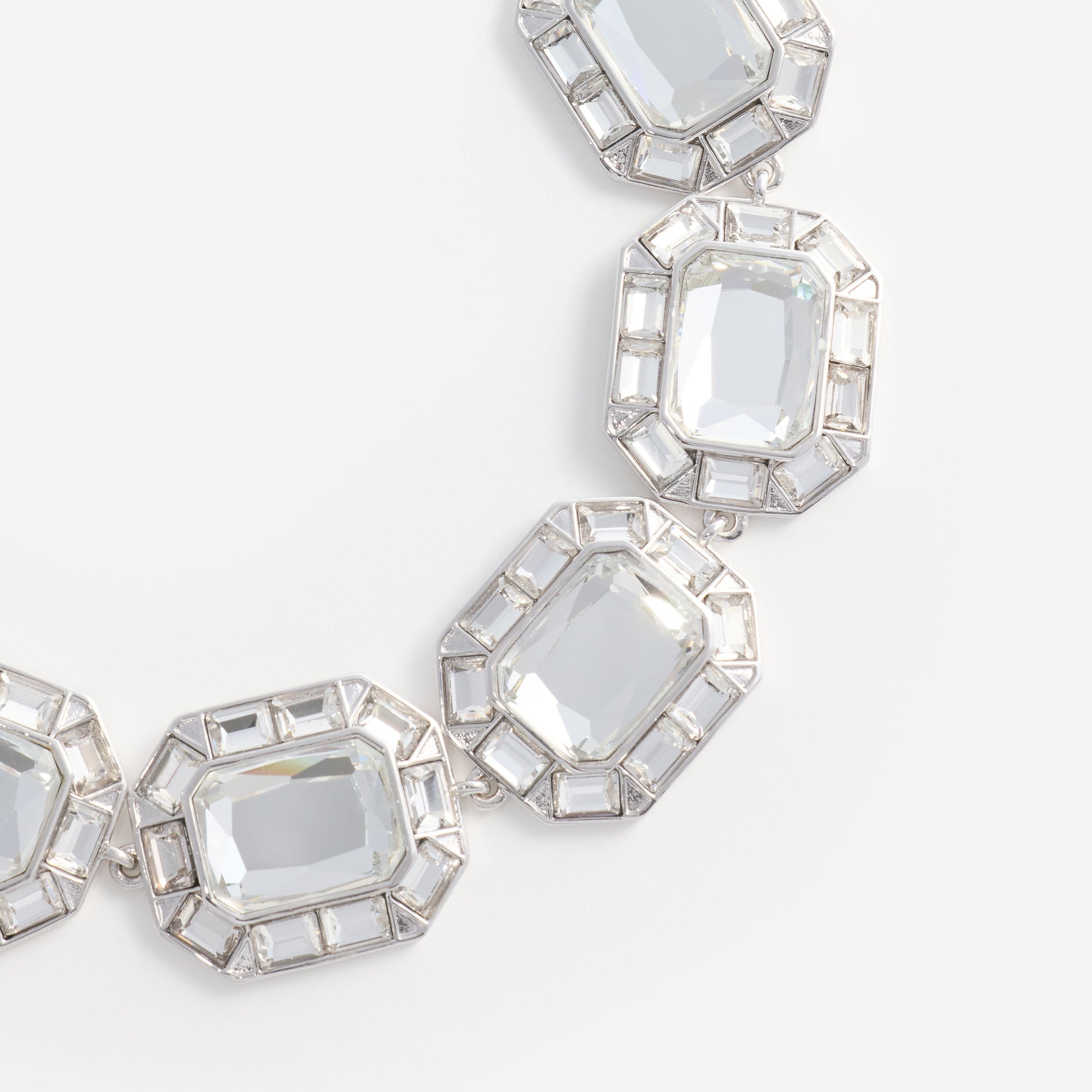 Silver Crystal Bracelet