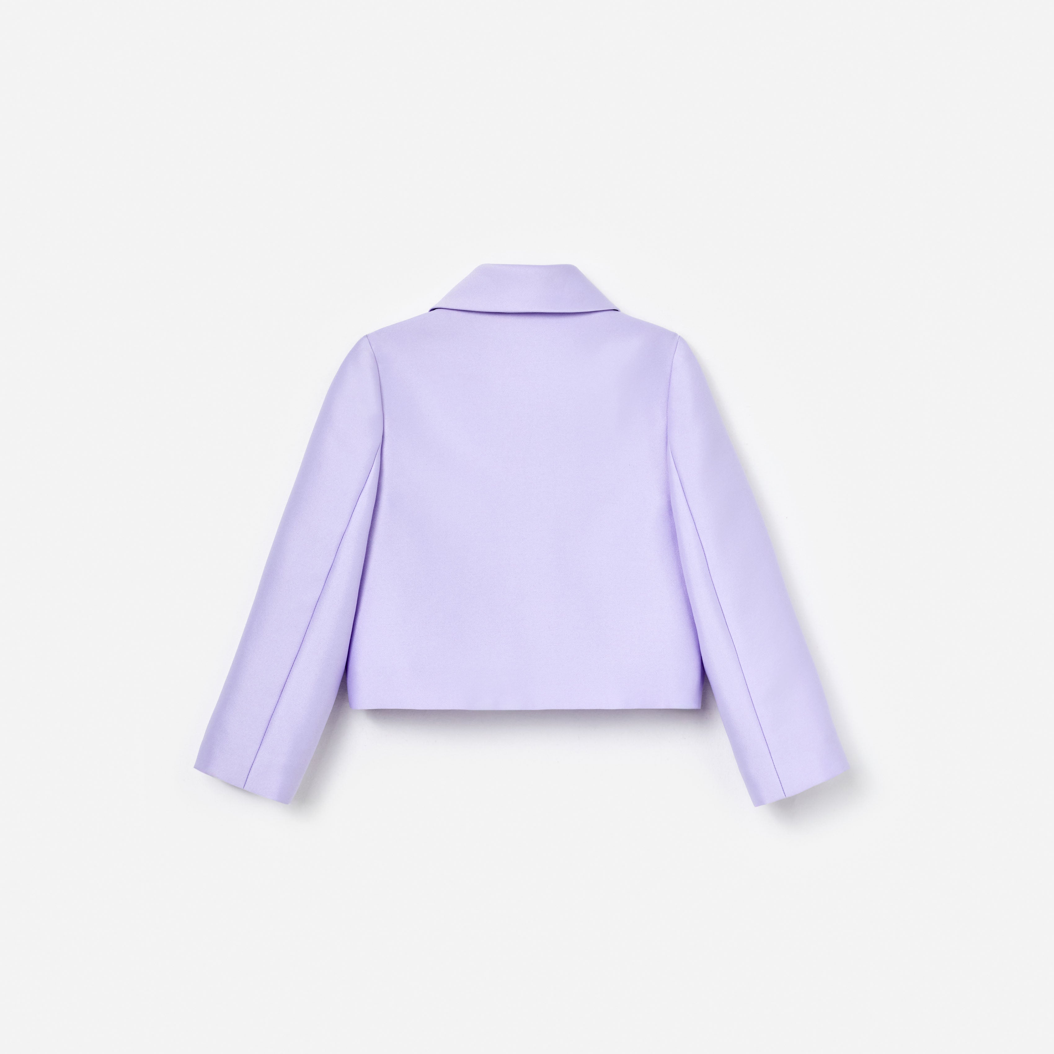 Lilac Taffeta Sequin Embellished Jacket