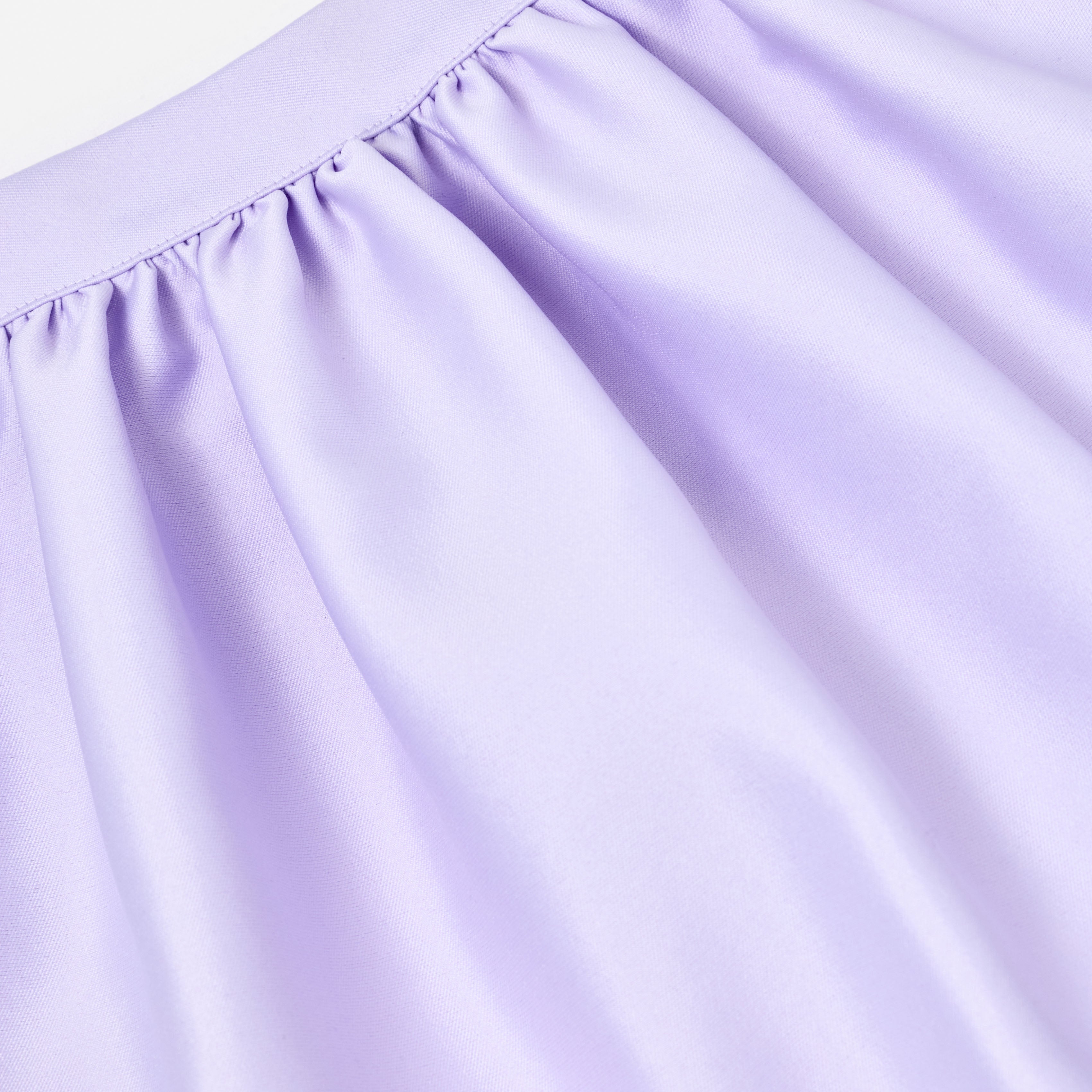 Lilac Taffeta Skort